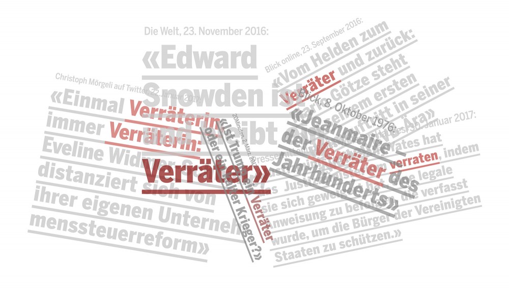 The words der Verräter and die Verräterin are words I know the basic meaning  of. They