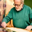 Der Glasmaler Martin Halter hat eine Vielzahl von Kirchenfenstern geschaffen und restauriert.