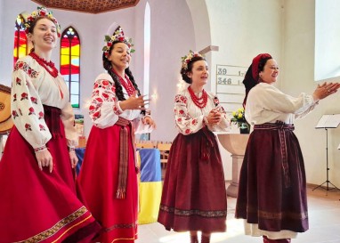 Zum ukrainischen Unabhängigkeitstag: Liebeslieder gegen den Krieg in der Pratteler Kirche