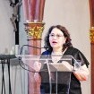 Die palästinensische Christin Faten Mukarker hält auch im Krieg am Gebot der Feindesliebe fest
