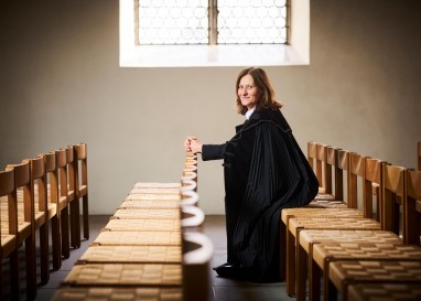 Nelli Domahidi ist seit 10 Jahren Pfarrerin von ungarisch-protestantischen Kirchgemeinden   