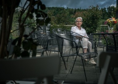 Die letzte Wegstrecke zugewandt begleiten: Die Freiwillige Susanna Brun arbeitet im Hospiz