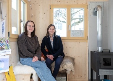 Ob Beziehungsprobleme oder Zukunftssorgen: Im Zuhörwagen finden Menschen ein aufmerksames Gegenüber