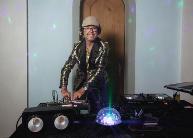 Mal was anderes: Die Kirche in Landquart verwandelte sich für einen Abend in eine Disco