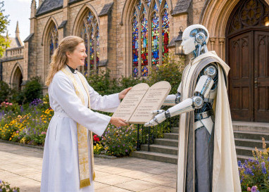 KI in Kirchen: Christliche Schweizer Organisationen publizieren gemeinsame Leitlinien für den Umgang